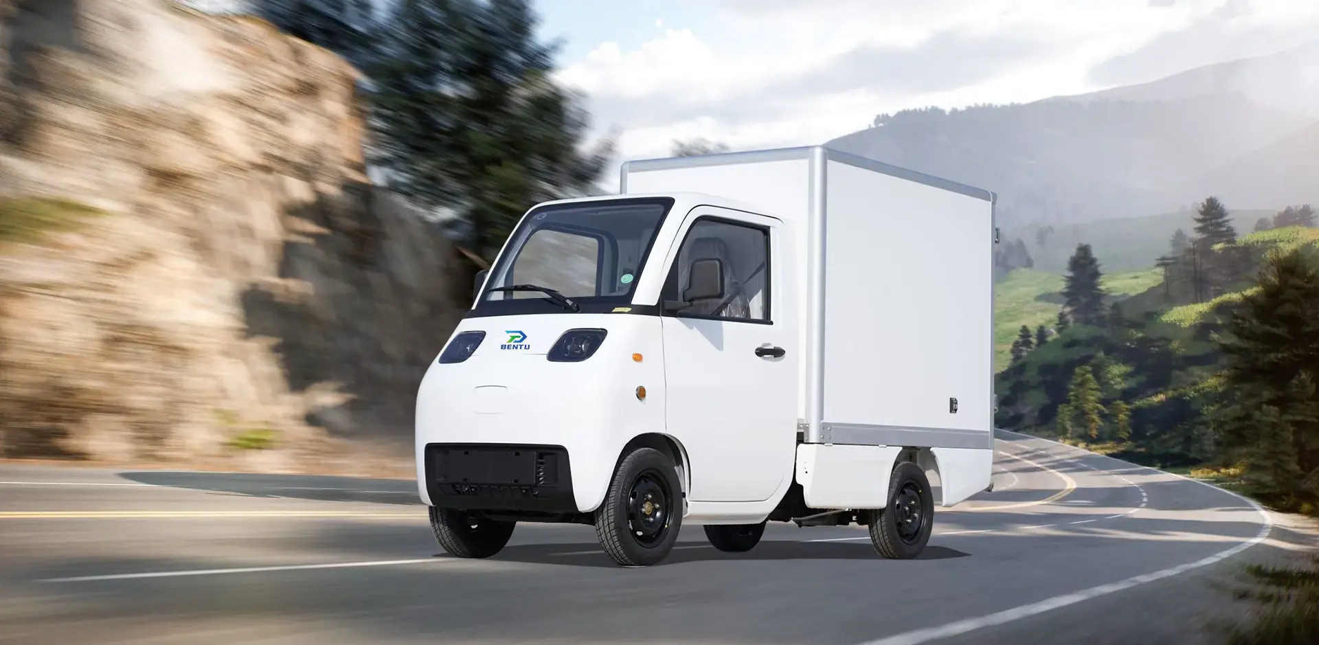 Čína EEC Mini Elektrické vozidlo pro dodávání potravin 3 kW Factory