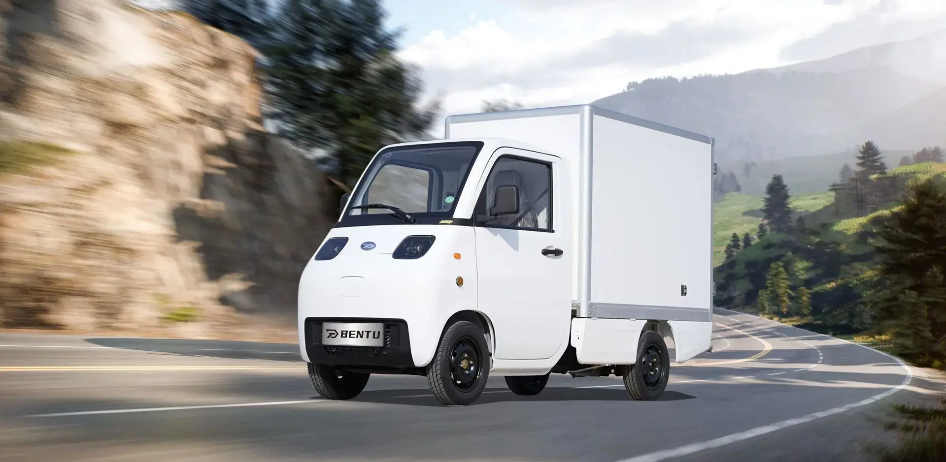 Čína EEC Mini Elektrické vozidlo pro dodávání potravin 3 kW Factory