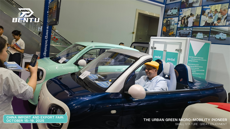 Milované Bentu EV z Canton Fair zazáří na EICMA v Miláně!