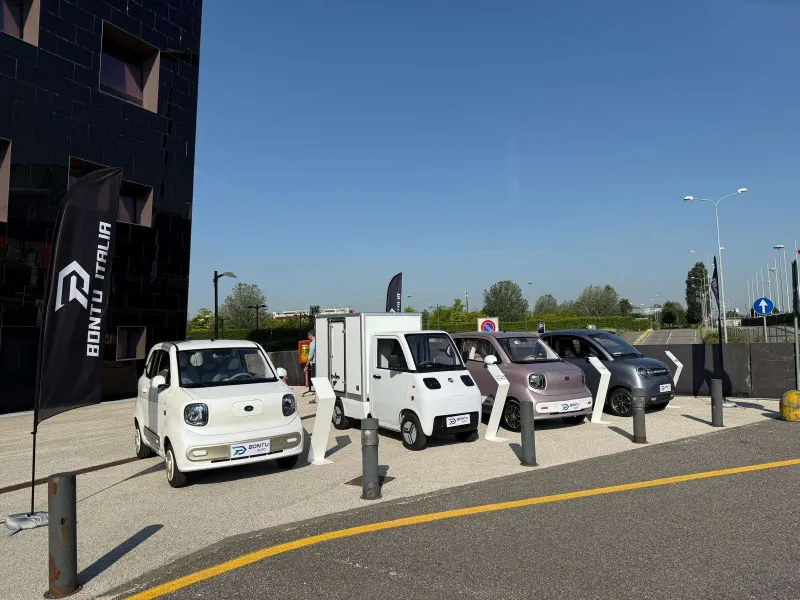 Bontu úspěšně spouští svou novou řadu EV v milánském NH Hotelu
