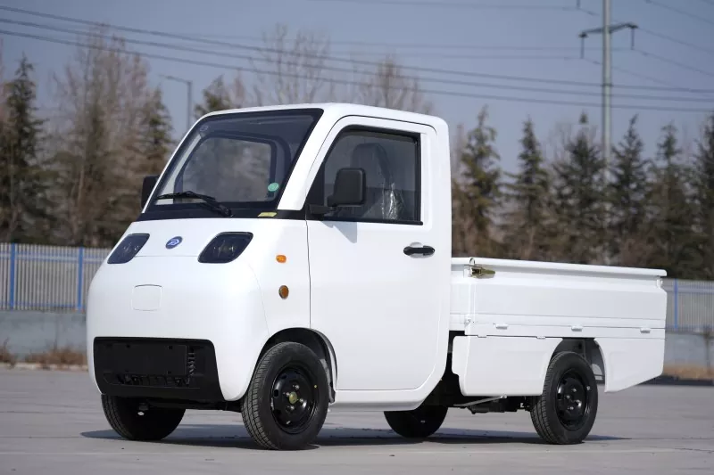 Mini Elektrická vozidlo Transport Van 4 kola Dvě dveře křídla
